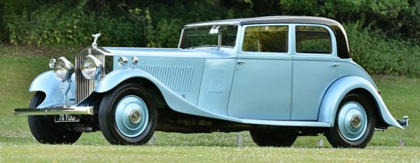 1933 Rolls Royce Phantom II Continental, registration 711 YUG - Captain Sir Malcolm Campbell