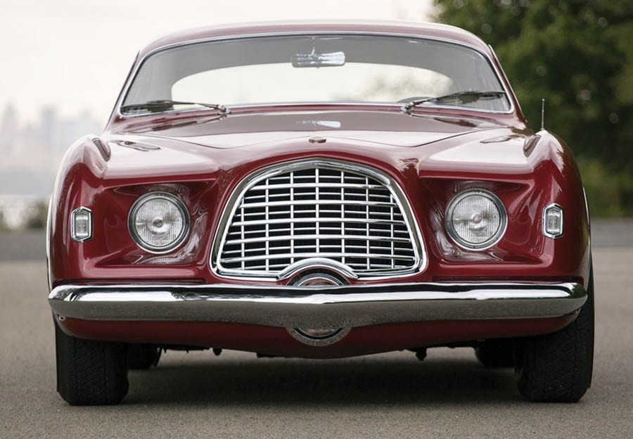 An Idea Car – 1952 Chrysler D’Elegance by Ghia – To be sold by RM Sotheby’s at their ‘Icons’ sale in New York on 6th December 2017 with an estimate of £682,000 to £834,000 ($900,000 to $1.1 million, €771,000 to €943,000 or درهم3.3 million to درهم4 million)