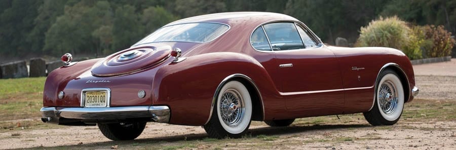 An Idea Car – 1952 Chrysler D’Elegance by Ghia – To be sold by RM Sotheby’s at their ‘Icons’ sale in New York on 6th December 2017 with an estimate of £682,000 to £834,000 ($900,000 to $1.1 million, €771,000 to €943,000 or درهم3.3 million to درهم4 million)