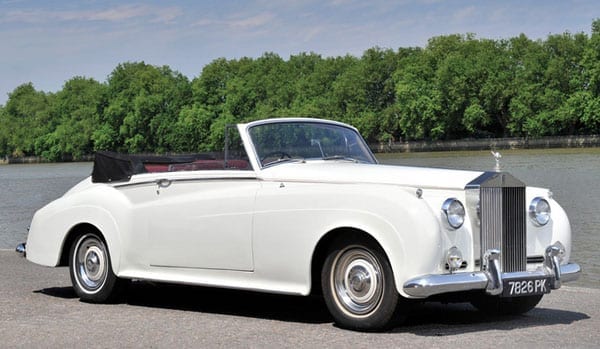 Bonded to a Rolls – 1959 Rolls-Royce Silver Cloud I drophead coupé Adaptation by H.J. Mulliner – Sir Ken Adams OBE – RM Sotheby’s Battersea sale, 7th September 2015