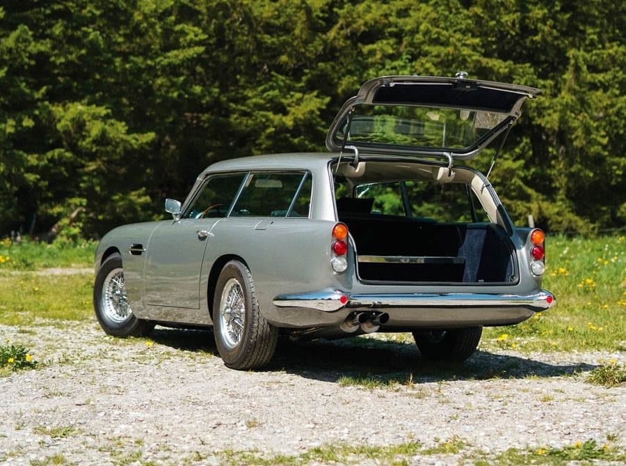 Glorious for a Grouse Moor – 1965 Aston Martin Shooting Brake by Radford – Rare Aston Martin shooting brake to be sold at auction in California; it would be the perfect vehicle to arrive at a grouse moor in today. To be sold by RM Sotheby’s with an estimate of £828,000 to £1.2 million ($1 million to $1.4 million, €894,000 to €1.3 million or درهم3.7million to درهم5.1 million) at Monterey, California, 15th to 17th August 2019.