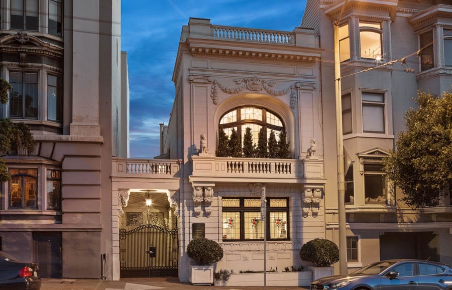 Sir Arthur Conan Doyle did NOT live here – #4, 2151 Sacramento St, San Francisco, CA 94109, USA – For sale through Joel Goodrich for £2.637 million ($3.698 million, €2.979 million or درهم13.581 million) – San Francisco condominium with a plaque that falsely claims Sir Arthur Conan Doyle lived there for sale for £2.6m; it was actually home to a whackjob doctor named Dr Albert Abrams who believed he could cure any disease