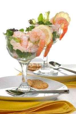 A prawn cocktail