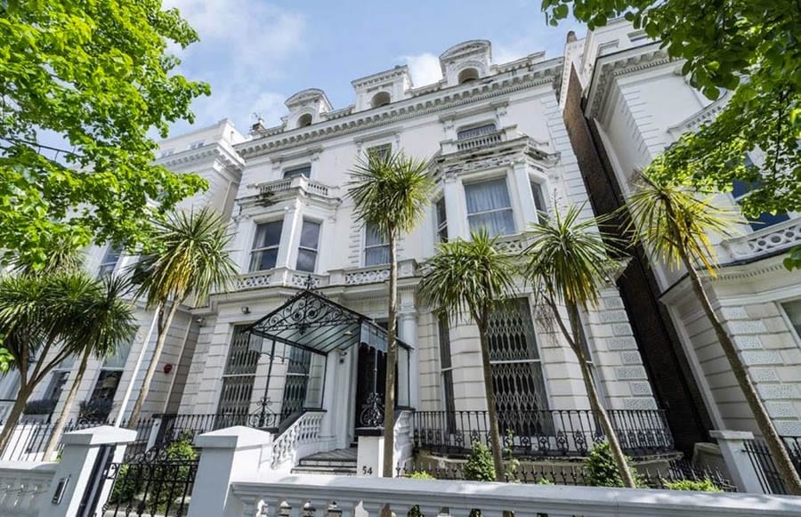 Basement It Like Beckham – Former Embassy of the People's Democratic Republic of Algeria, 54 Holland Park, London, W11 3RS – For sale for £30 million ($39.1 million, €34.9 million or درهم143.7 million) through Anthony Sharp