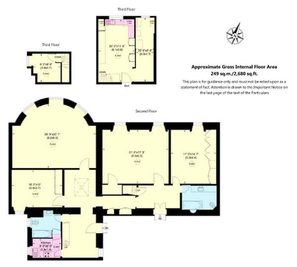 The Paradise of Piccadilly – Set A11/A12, Albany, Piccadilly, Mayfair, London, W1J 0AL – Knight Frank – £6.95 million