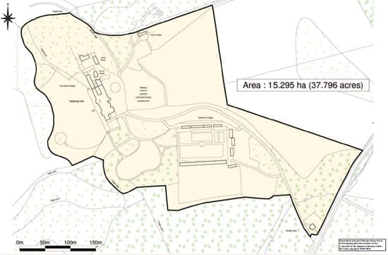 A plan of the full 37 acres that the vendor currently owns