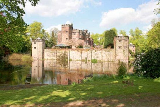 A view across the moat