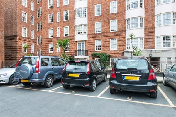 An open air parking space in Chelsea's Elystan Street is for sale for the staggering sum of £70,000