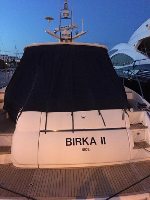 Boating with a Birka - BIRKA II, debate about banning burkas in Britain