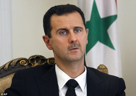 Bashar al-Assad, President of Syria and leader of the Arab Socialist Ba'ath Party