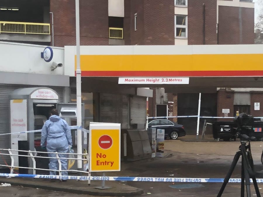 More Belgrade Than Belgravia – Shell garage robbed – As the Belgravia Shell is raided and its cash machine robbed, here is another timely reminder of the effects of Theresa May’s cuts.