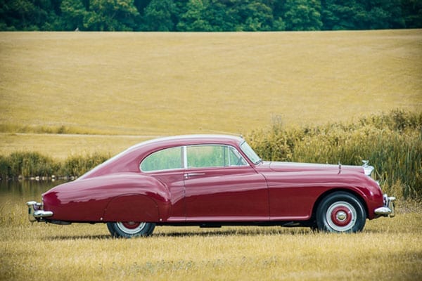 The Bentley of Taste – Burton founder’s Bentley to be auctioned – 1954 Bentley R-Type Continental Fastback