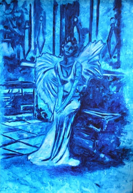"Blue Secret Angel" by Conor Mccreedy