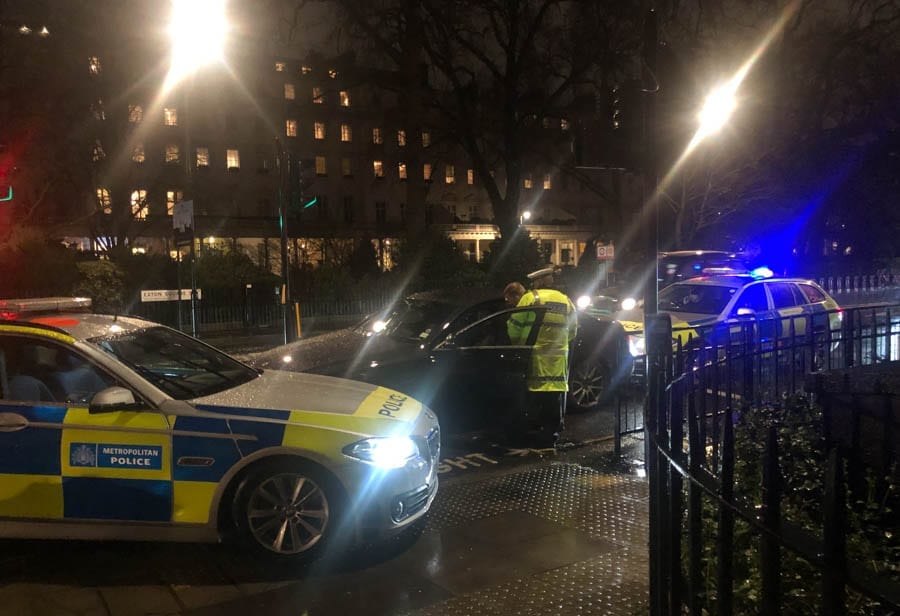 Bumper Bashing in Belgravia – Car calamity in SW1 – This week Belgravia morphed into the scene of some rather dramatic motoring escapades reports Matthew Steeples (and this time it’s nothing to do with the BBC’s ‘The Capture’).