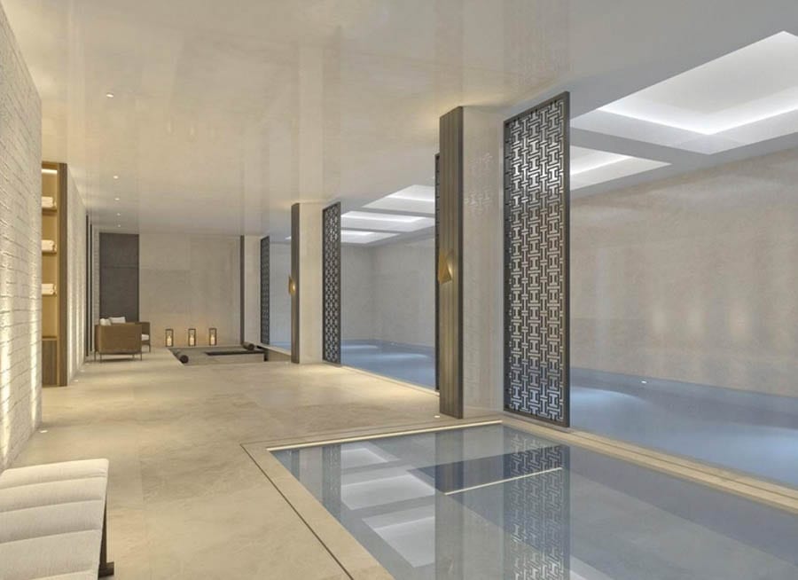 A Bastard of a Basement – 31 Brompton Square, Knightsbridge, London, SW3 2AE, United Kingdom – For sale through Savills for £25 million ($33.9 million, €28.4 million or درهم125 million) – Formerly owned by now jailed fraudster Achilleas Kallakis and also by Jonathan Hart, Lord Tanlow, the Hon. Michael Astor, Dora and Mary de Beer and Henry Luttrell.