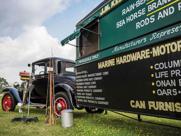 Gone fishin’ – 1931 Ford Model A DeLuxe coupé with custom-built house trailer – £77,000 to £116,000 ($100,000 to $150,000 or €89,000 to €133,000) – RM Sotheby’s