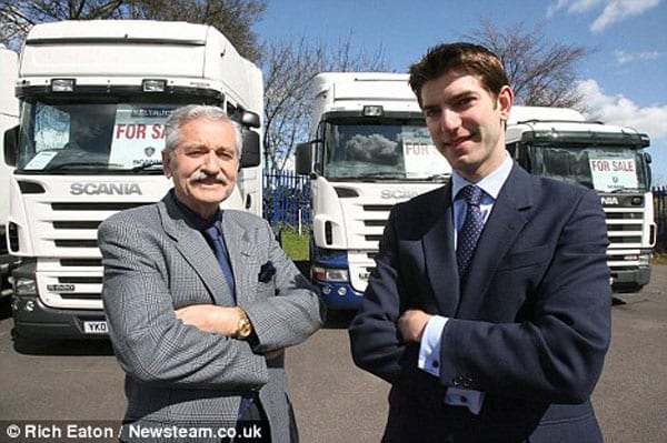 Chris Kelly MP (right) is supposedly standing down to rejoin the business empire of his father Chris Kelly Sr. (left)