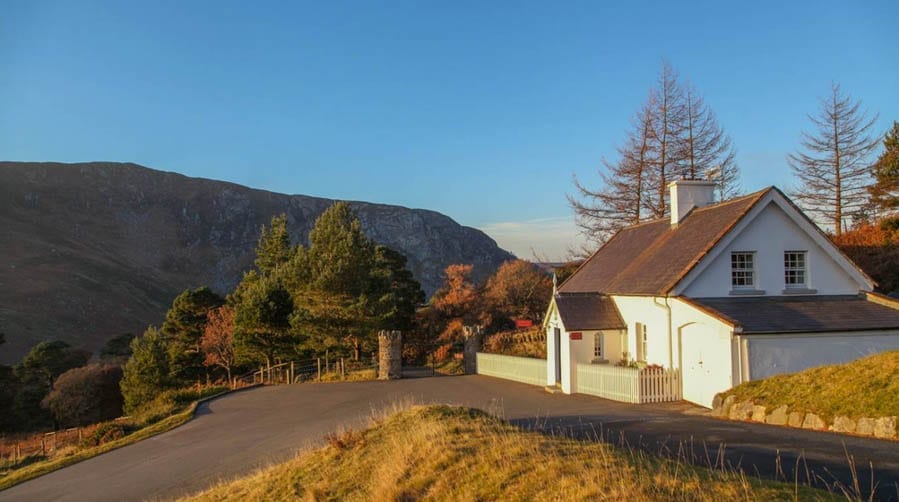 Anything Can Happen – Luggala, Roundwood, Leinster, County Wicklow, Ireland –For sale for £24.1 million ($30.1 million, €28 million or درهم110.7 million) through Sotheby’s International Realty and Crawford’s