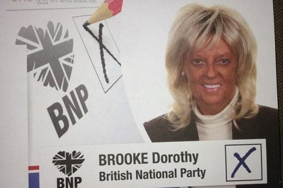 One of Dorothy Brooke's election leaflet