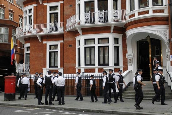 Bugged: Ecuadorian Embassy in London, Flat 3B, 3 Hans Crescent, London, SW1X 0LS