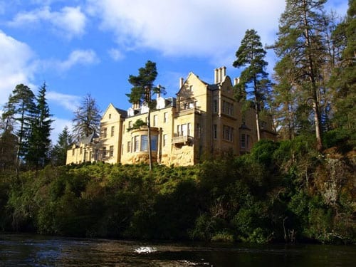 Brendan Clouston's new house on Eilean Aigas