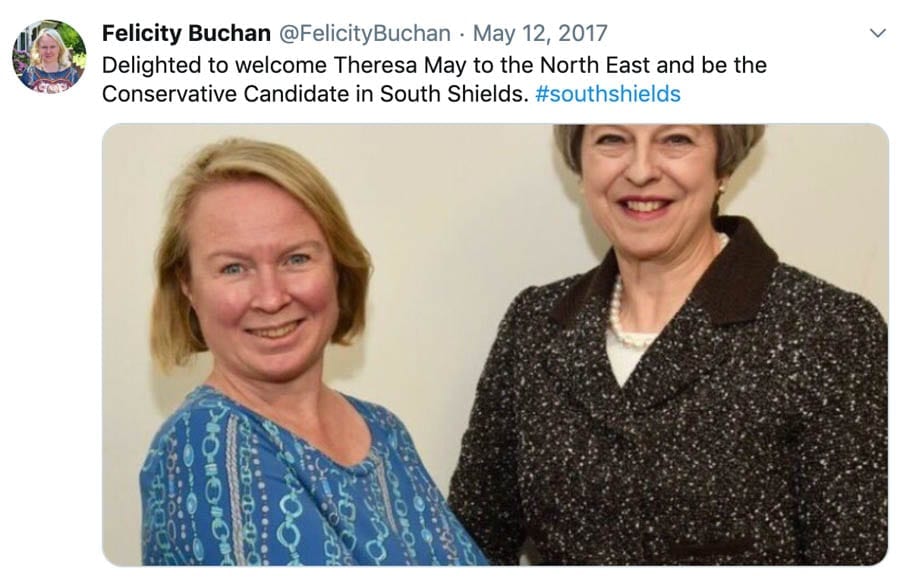 Borwick Binned – Kensington Tories: Lady Borwick out, Felicity Buchan – Kensington Conservatives bin ivory loving Lady Borwick in favour of local socialite and Brexiteer Felicity ‘Flicka’ Buchan.