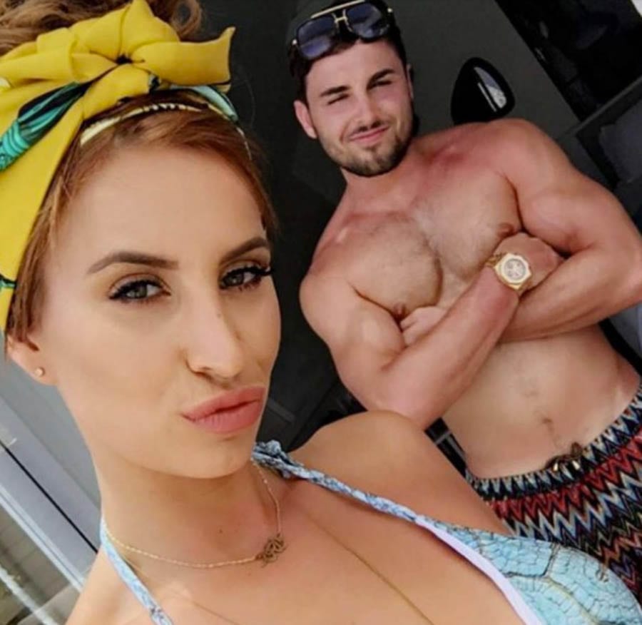 Moron of the Moment – ‘TV personality’ Ferne McCann shamelessly attempts to flog lip plumping primer on Instagram just as Arthur Collins, the father of her child, is jailed for an acid attack at the Mangle E8 club in Dalston, London on 17th April 2017.