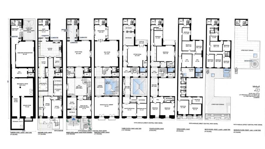 Gilded Glory – 854 Fifth Avenue, Upper East Side, New York, NY 10065, United States of America – £38.75 million ($50 million, €45.96 million or درهم183.65 million) with Douglas Elliman – New York’s “last intact Gilded Age mansion”