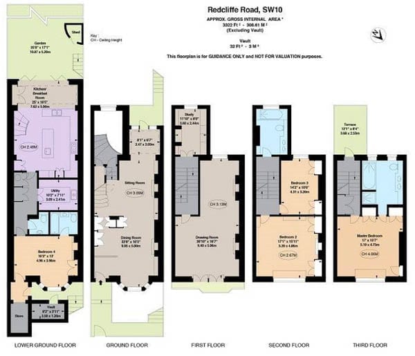 A £5m Fixer Upper – Unmodernised third floor flat in Eaton Place, Belgravia, London, SW1X – £4.95 million ($6.16 million, €5.84 million or درهم22.64 million) through Knight Frank – Roy Brooks Brothel in Pimlico