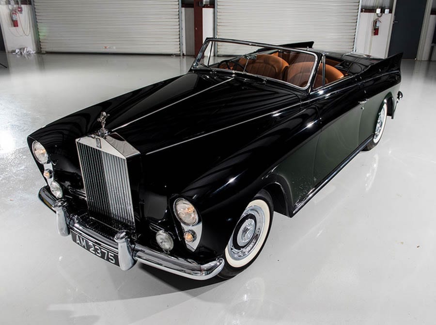 The Honeymoon Express –1958 Rolls-Royce Silver Cloud I drophead coupé – £1.1 million to £1.5 million ($1.3 million to $1.8 million, €1.2 million to € 1.7 million or درهم 4.8 million to درهم 6.6 million) for sale through RM Sotheby’s at Amelia Island on 10th March 2017 – From the collection of Orin C. Smith