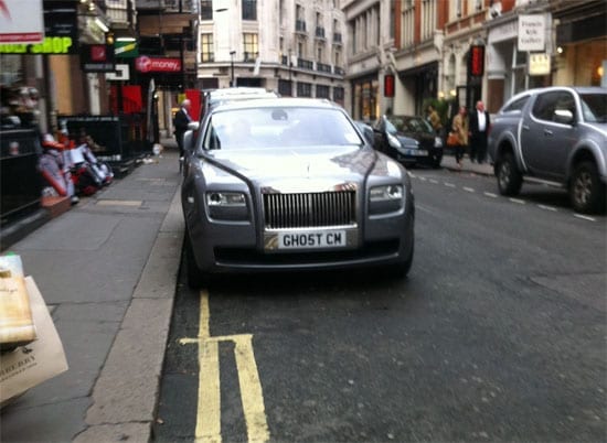 Yes, we know it is a Rolls-Royce Ghost - GH05T CM