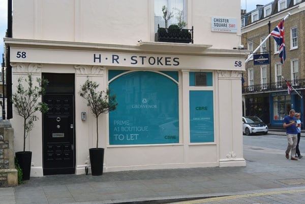 Closed for business – Cadogan, Grosvenor and South Kensington Estates – Empty shops in SW1, SW3, W1