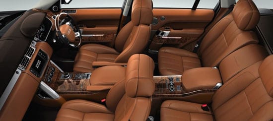 The interior of the vehicle is exquisite