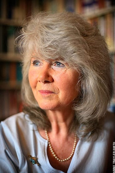 Author Jilly Cooper never minces her words