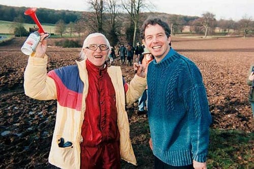 Jimmy Savile and Tony Blair