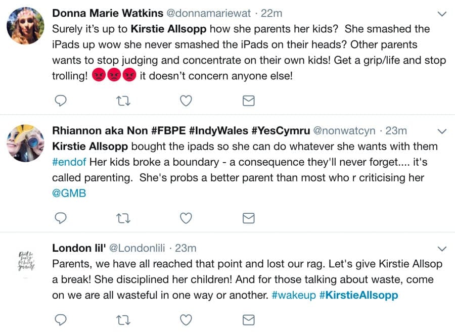 An Almighty Allstropp – Is the fuss over Kirstie Allsopp smashing up her children’s iPads justified? Or was it actually a very clever publicity stunt on her part?