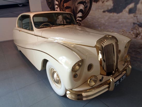 Lady Docker's 1955 Golden Zebra Daimler