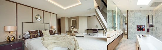 The master suite