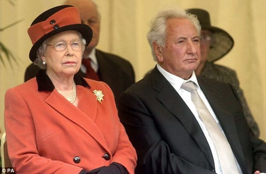 The Queen and Michael Winner
