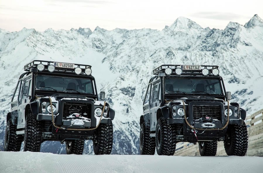 A Spectre of a Landy – Villain’s 2014 Land Rover Defender SVX used in 2015 James Bond film ‘Spectre’ to be auctioned in London on 6th September 2017 without reserve by RM Sotheby’s.