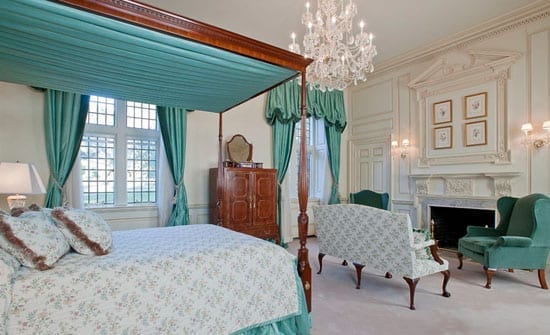 One of 12 bedrooms
