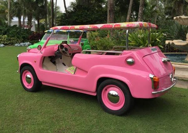 The Island Car – ‘His’ and ‘hers’ Neiman Marcus Island Cars by Lilly Pullitzer – £53,200 ($65,000 or €59,700)