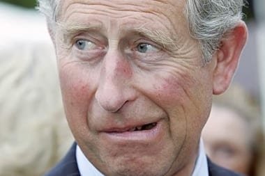 Prince Charles pulls a similar face