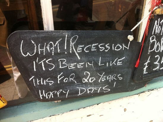 Recession? What recession?