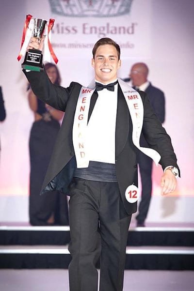 Roland Johnson holds the 2011-2013 Mr England title