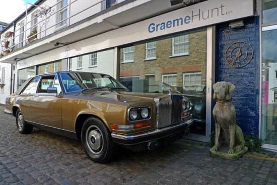 The 1982 Rolls-Royce Camargue GraemeHunt is selling