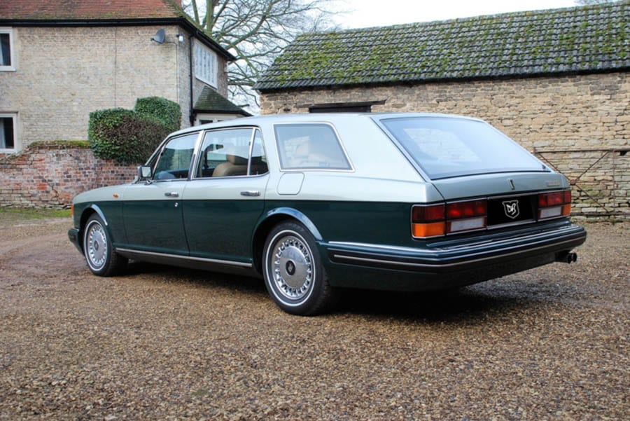 A Rolls for an Estate – Unusual 1995 Rolls-Royce Flying Spur estate car for sale for just shy of £99,000 ($138,000, €112,000 or درهم508,000) through Desmond J. Smail of Olney, Buckinghamshire.