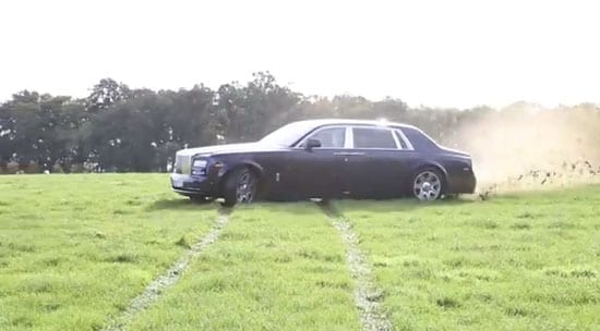 A most unusual use of a Rolls-Royce Phantom