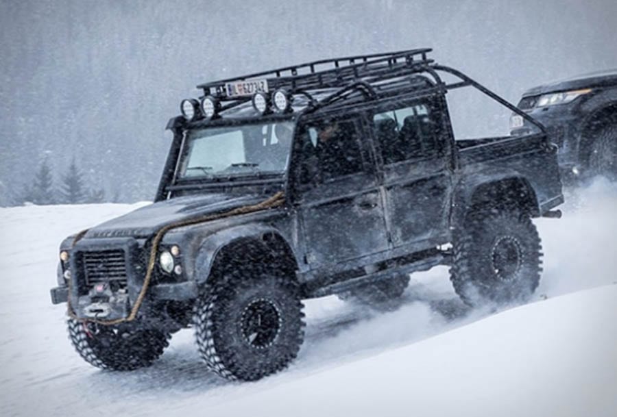 A Spectre of a Landy – Villain’s 2014 Land Rover Defender SVX used in 2015 James Bond film ‘Spectre’ to be auctioned in London on 6th September 2017 without reserve by RM Sotheby’s.