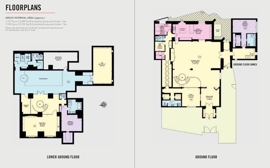 A Hell of a House – Section of Knightsbridge church conversion for sale for 5,000% more than it sold for in 1998 or 450% more than it fetched in 2003 – St Saviour’s House, Walton Street, Knightsbridge, London, SW3 1SA for sale for £55 million ($73 million, €66 million or درهم269 million) through Knight Frank.